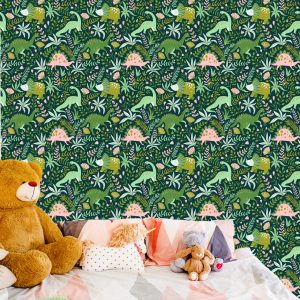 Papier Peint Pour Les Enfants - Dinosaures – Image 6