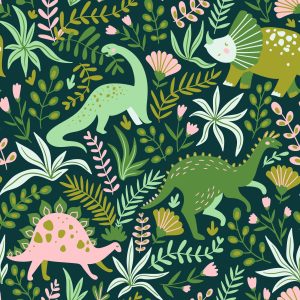 Papier Peint Pour Les Enfants - Dinosaures – Image 1