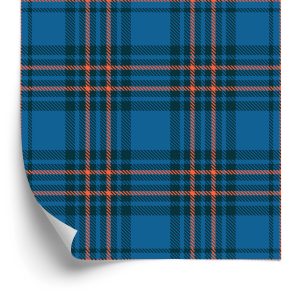Papier Peint Plaid Écossais Coloré À La Mode – Image 2