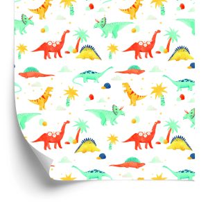 Papier Peint Pour Les Enfants - Dinosaures – Image 2