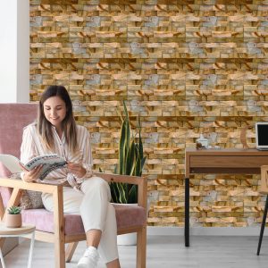 Papier Peint Brique Décorative En Pierre – Image 7