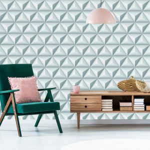 Papier Peint Pyramides Modernistes - Effet 3D – Image 6