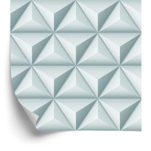 Papier Peint Pyramides Modernistes - Effet 3D – Image 2