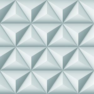 Papier Peint Pyramides Modernistes - Effet 3D – Image 1
