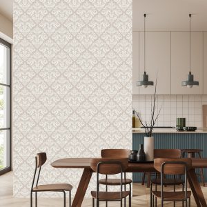 Papier Peint Ornements Floraux Traditionnels – Image 4