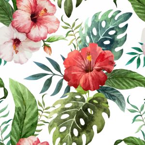 Papier Peint Fleurs Colorées – Image 1