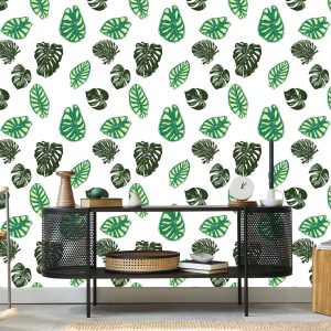 Papier Peint Feuilles De Monstera Et Alocasia – Image 5