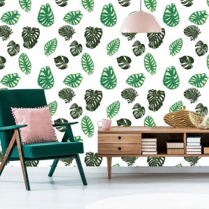 Papier Peint Feuilles De Monstera Et Alocasia – Image 6