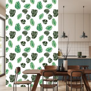 Papier Peint Feuilles De Monstera Et Alocasia – Image 4