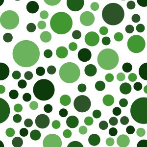 Papier Peint Pois Verts Modernes – Image 1