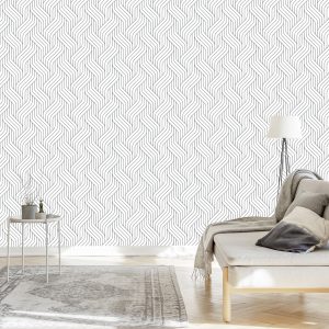 Papier Peint Motif Géométrique Moderne – Image 3