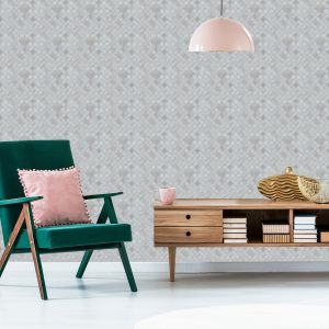 Papier Peint Béton Moderniste En Forme De Mosaïque – Image 6
