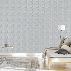 Papier Peint Béton Moderniste En Forme De Mosaïque – Image 3