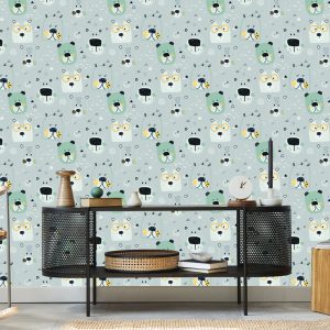 Papier Peint Pour Les Enfants - Oursons Doux – Image 5
