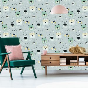 Papier Peint Pour Les Enfants - Oursons Doux – Image 6