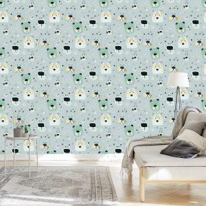 Papier Peint Pour Les Enfants - Oursons Doux – Image 3