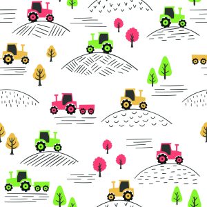 Papier Peint Pour Les Enfants - Tracteurs – Image 1