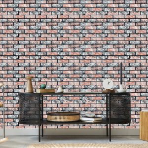 Papier Peint Brique Multicolore – Image 5