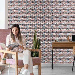Papier Peint Brique Multicolore – Image 7