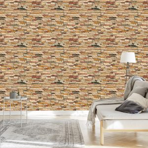 Papier Peint Ardoise Pierre - Effet 3D – Image 3