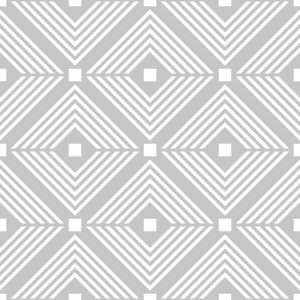 Papier Peint Motifs Géométriques Dans Les Tons De Gris – Image 1
