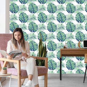 Papier Peint Feuilles De Plantes Exotiques / 241985020 – Image 7