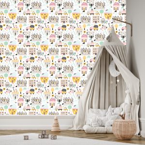Papier Peint Pour Les Enfants - Sweet Town – Image 3