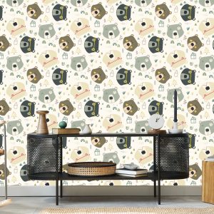Papier Peint Pour Les Enfants - Happy Bears – Image 5