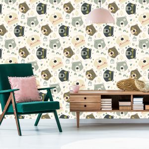 Papier Peint Pour Les Enfants - Happy Bears – Image 6