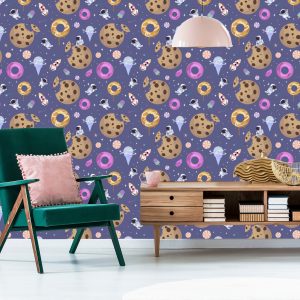 Papier Peint Pour Les Enfants - Cosmic Sweets – Image 6