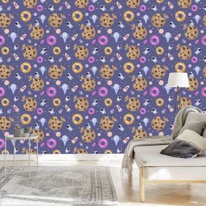 Papier Peint Pour Les Enfants - Cosmic Sweets – Image 3