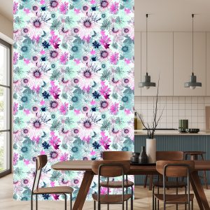 Papier Peint Belles Fleurs Printanières Colorées – Image 4