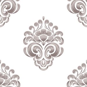 Papier Peint Ornements Baroques – Image 1