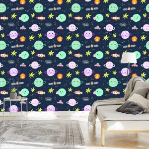 Papier Peint Pour Les Enfants - Un Espace De Style Scandinave – Image 3