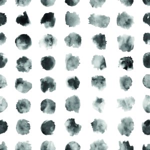 Papier Peint Points Gris - Taches D'encre – Image 1