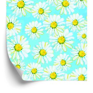 Papier Peint Marguerites Peintes À L'aquarelle – Image 2