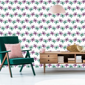 Papier Peint Pour Les Enfants - Papillons Colorés – Image 6