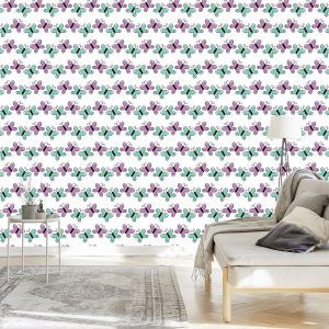 Papier Peint Pour Les Enfants - Papillons Colorés – Image 3