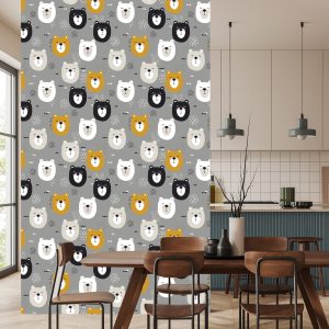 Papier Peint Pour Les Enfants - Nice Bears – Image 4