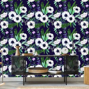 Papier Peint Belles Anémones En Fleurs – Image 5