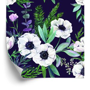 Papier Peint Belles Anémones En Fleurs – Image 2
