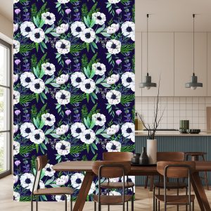 Papier Peint Belles Anémones En Fleurs – Image 4