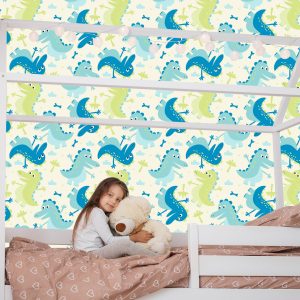 Papier Peint Pour Les Enfants - Dinosaures – Image 7
