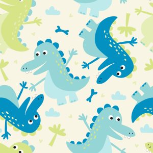 Papier Peint Pour Les Enfants - Dinosaures – Image 1