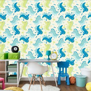 Papier Peint Pour Les Enfants - Dinosaures – Image 4