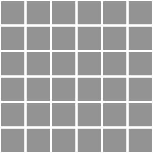 Papier Peint Gris Minimaliste Moderne - Carreaux Blancs – Image 1