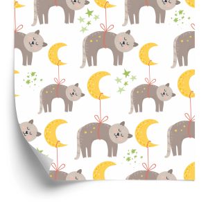 Papier Peint Pour Les Enfants - Chats Endormis – Image 2