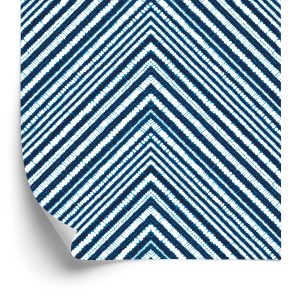 Papier Peint Géométrique - Zigzags Rétro – Image 2