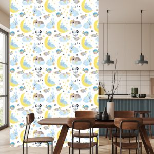 Papier Peint Pour Les Enfants - Animaux Endormis – Image 4