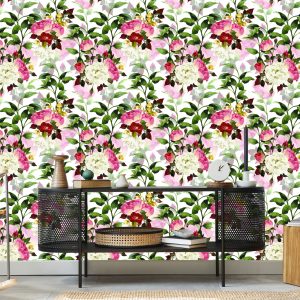 Papier Peint Belles Fleurs Colorées – Image 5